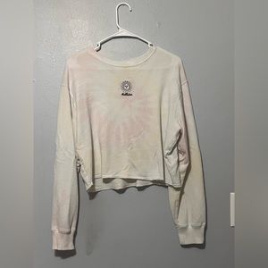 Tie-dye, Brand: Hollister, crop sweatshirt, Size: Medium